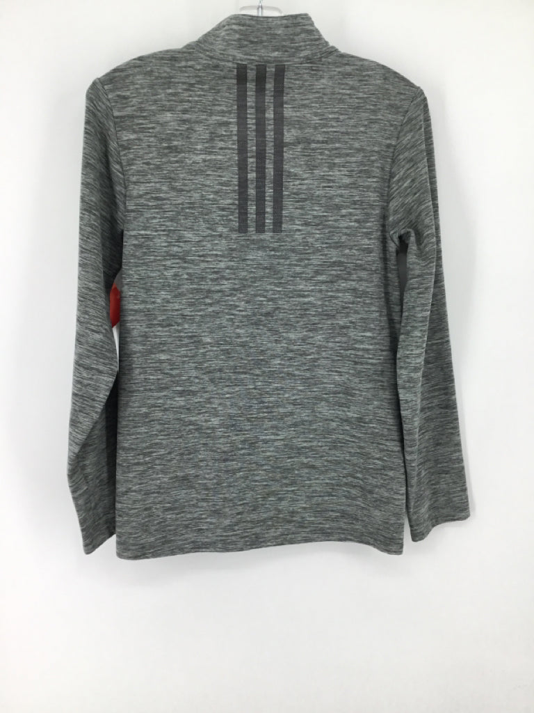 Adidas Child Size 8 Gray Marbled Shirt - boys