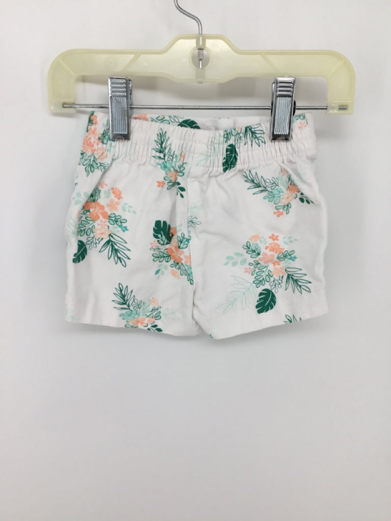 Janie and Jack Child Size 6-12 Months White Shorts - girls