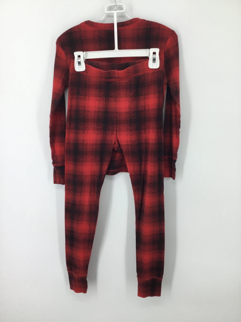 Gap Kids Child Size 10 Red Plaid Pajamas - boys