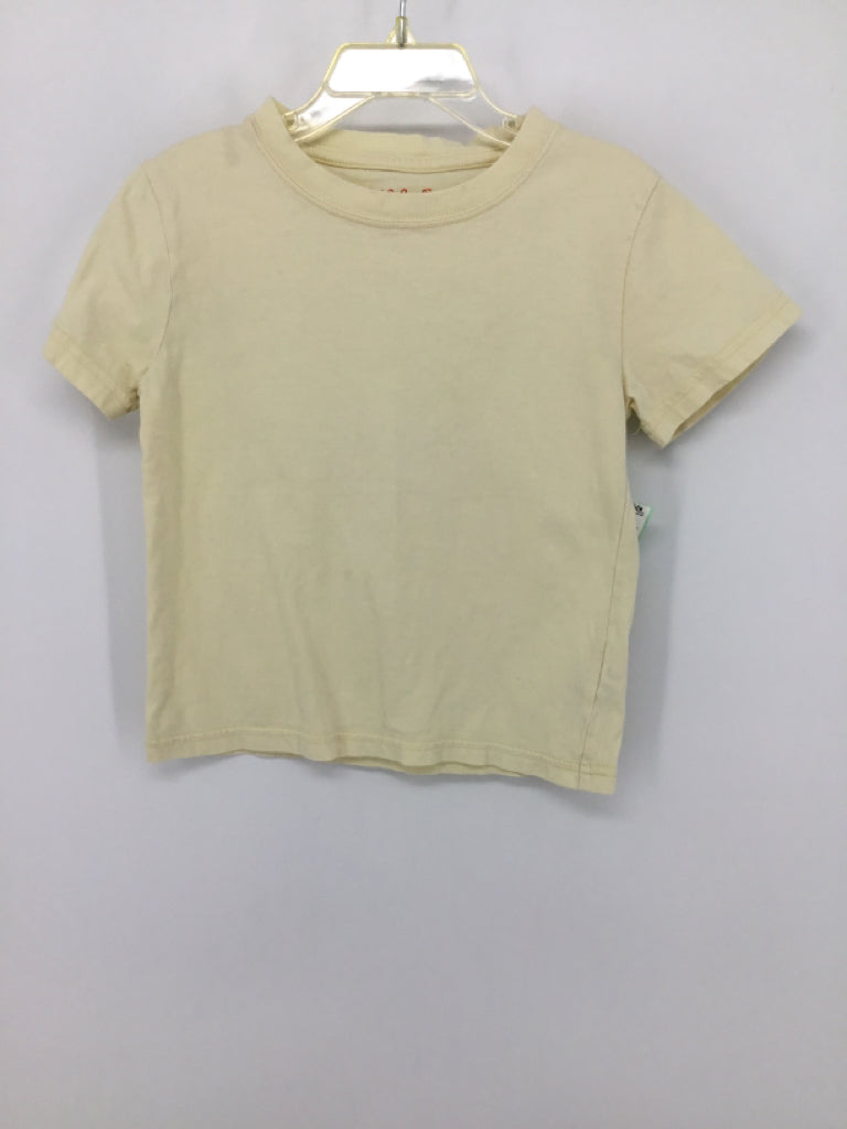 Cat & Jack Child Size 4 Yellow Solid Shirt - boys