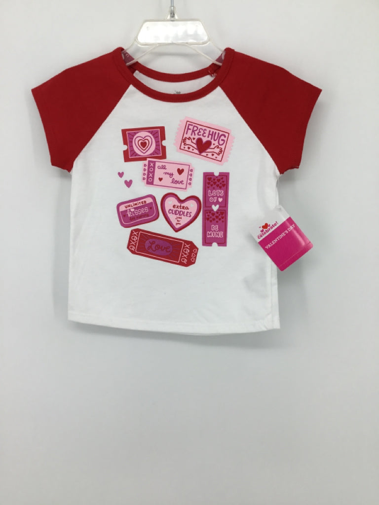 Celebrate! Child Size 18 Months Red Valentine's Day T-Shirt