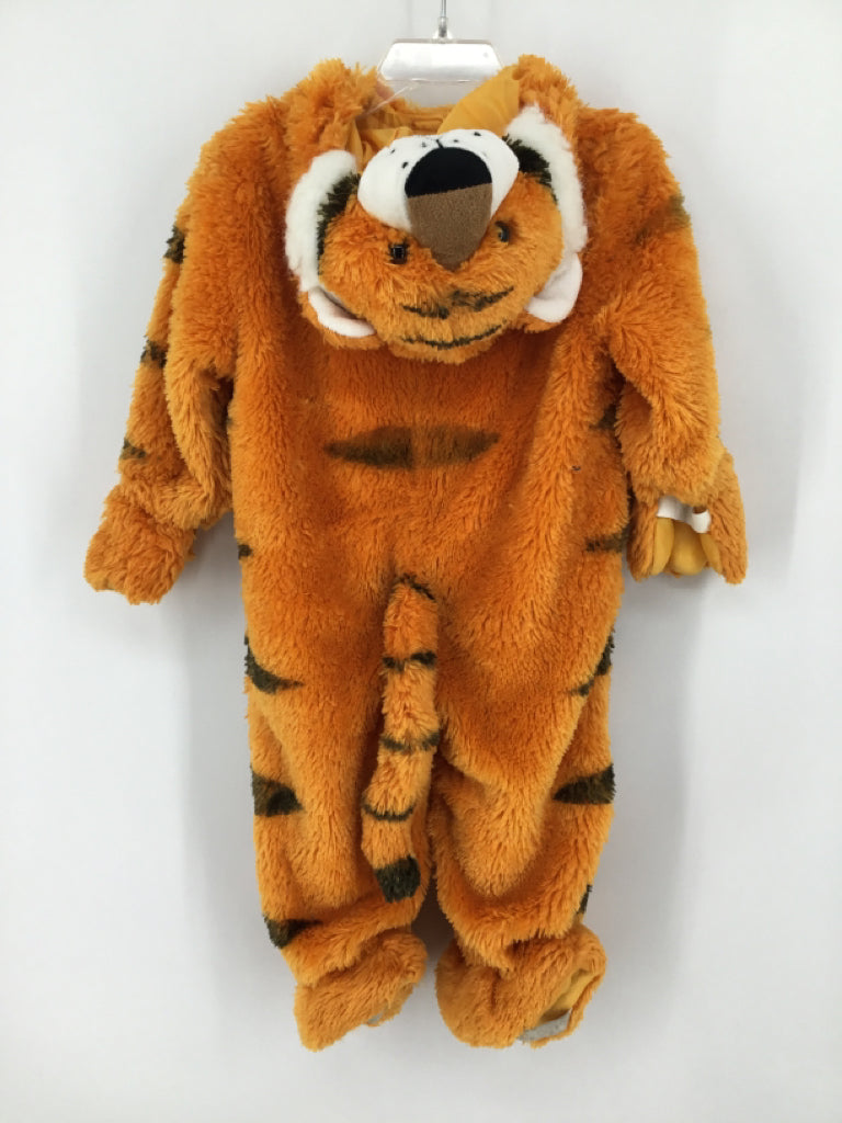 brandless Child Size 18 Months Orange Tiger Halloween Costume