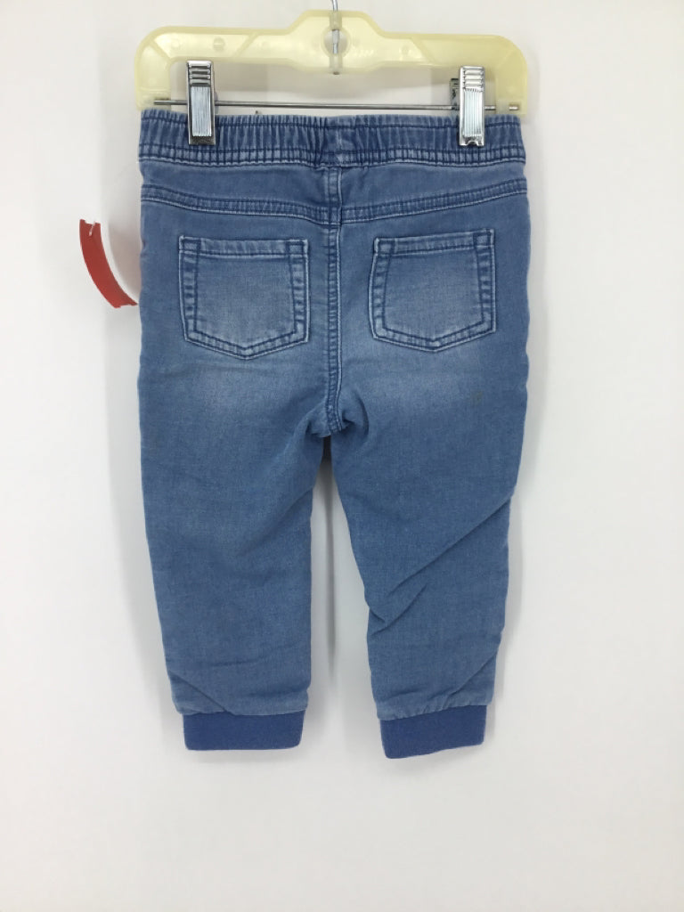 Cat & Jack Child Size 18 Months Blue Solid Pants - boys