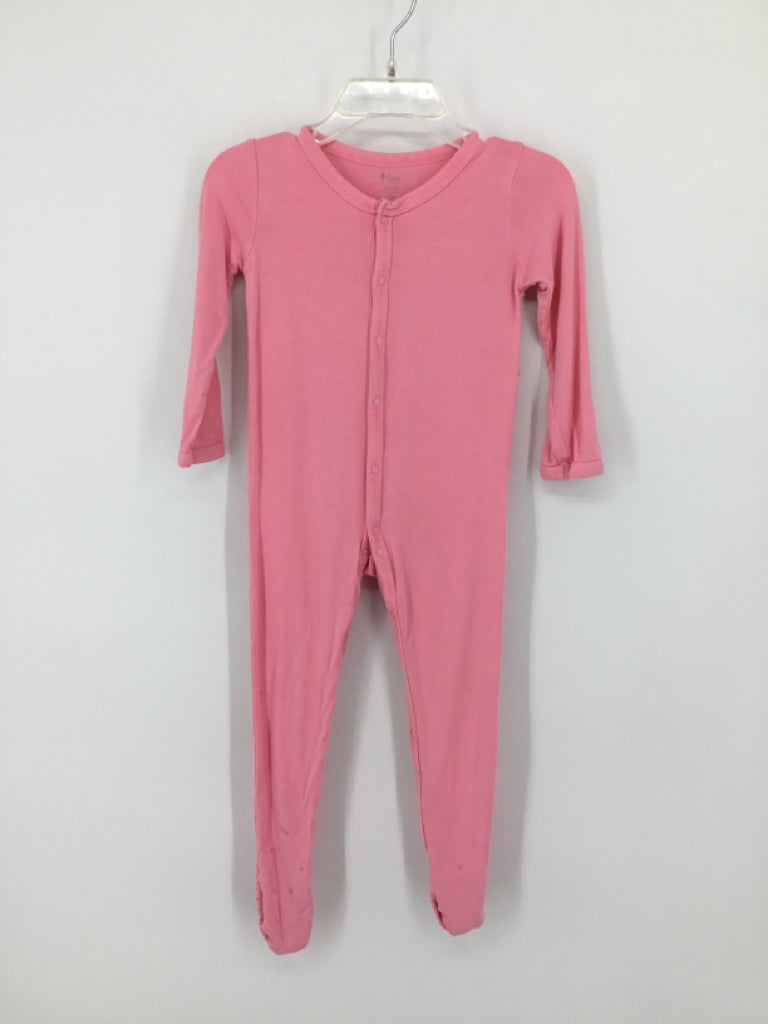 Kyte Child Size 12-18 Months Pink Sleepers