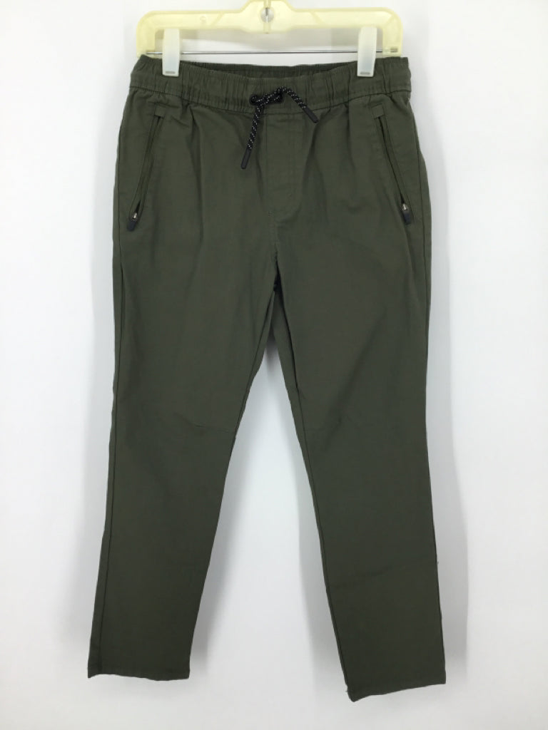 Cat & Jack Child Size 10 Green Solid Pants - boys