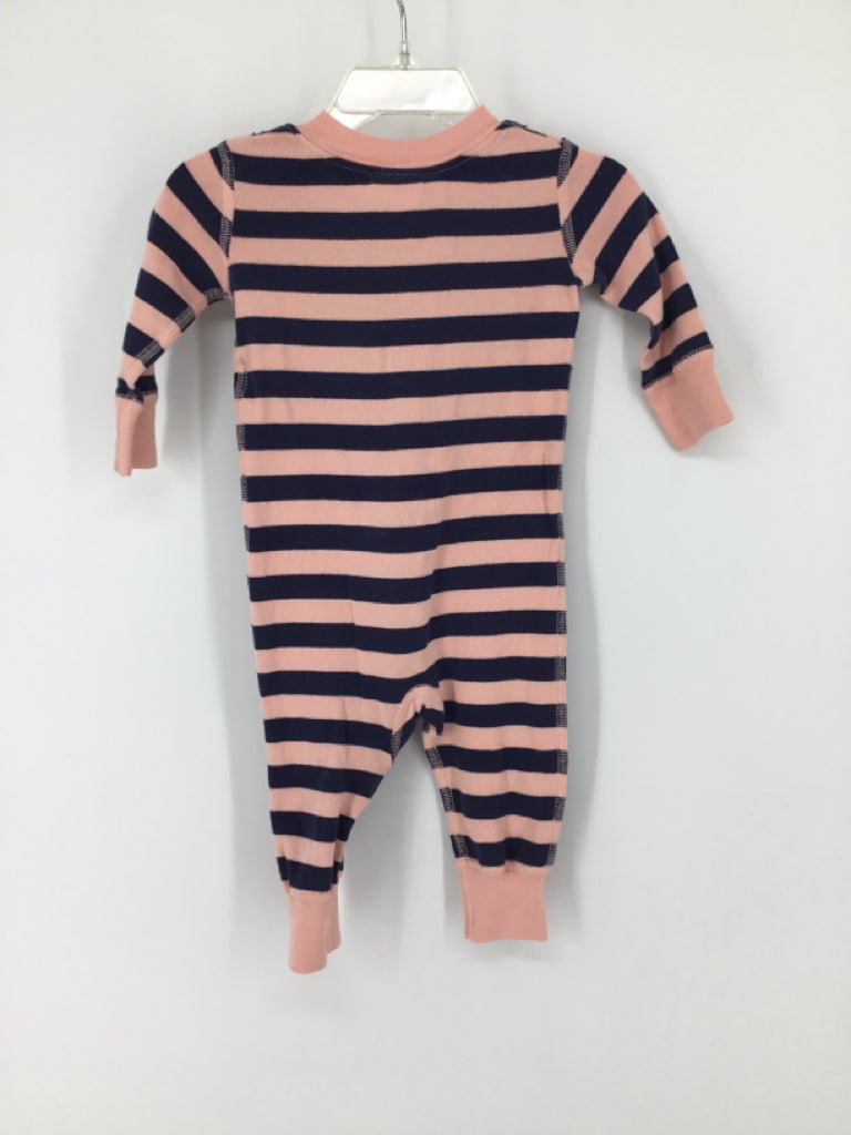 Hanna Andersson Child Size 6-9 Months Navy Pajamas - girls