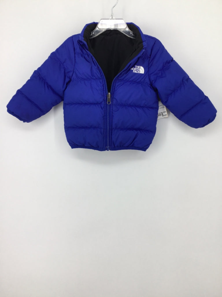 The North Face Child Size 6-12 Months Blue Solid Outerwear - boys