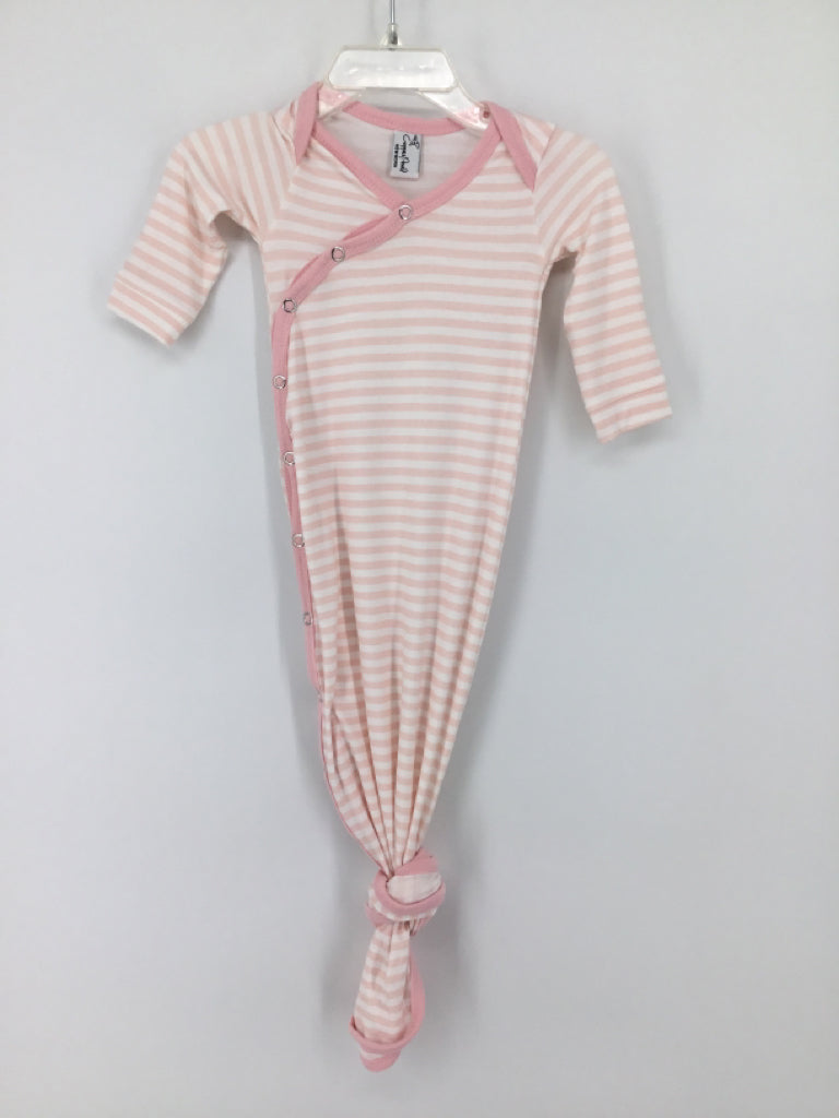 Copper Pearl Child Size Newborn Pink Sleepers