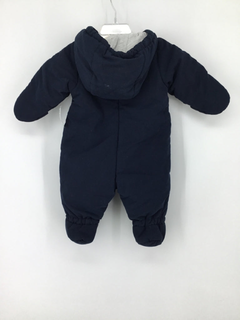 Petit Bateau Child Size 6 Months Navy Solid Outerwear - boys