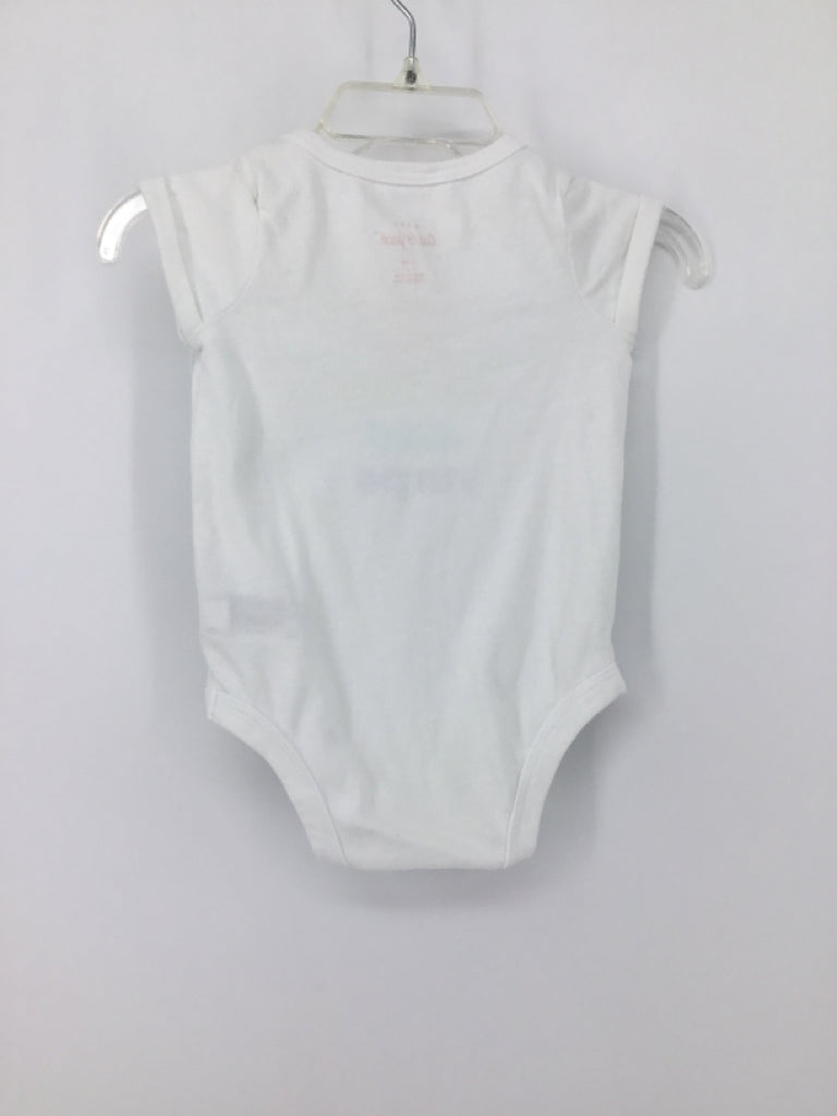 Cat & Jack Child Size 0-3 Months White Onesie