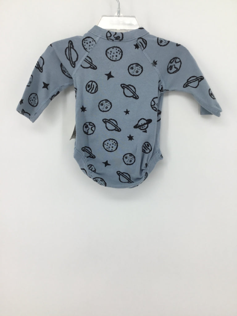 Hanna Andersson Child Size 0-3 Months Blue Onesie