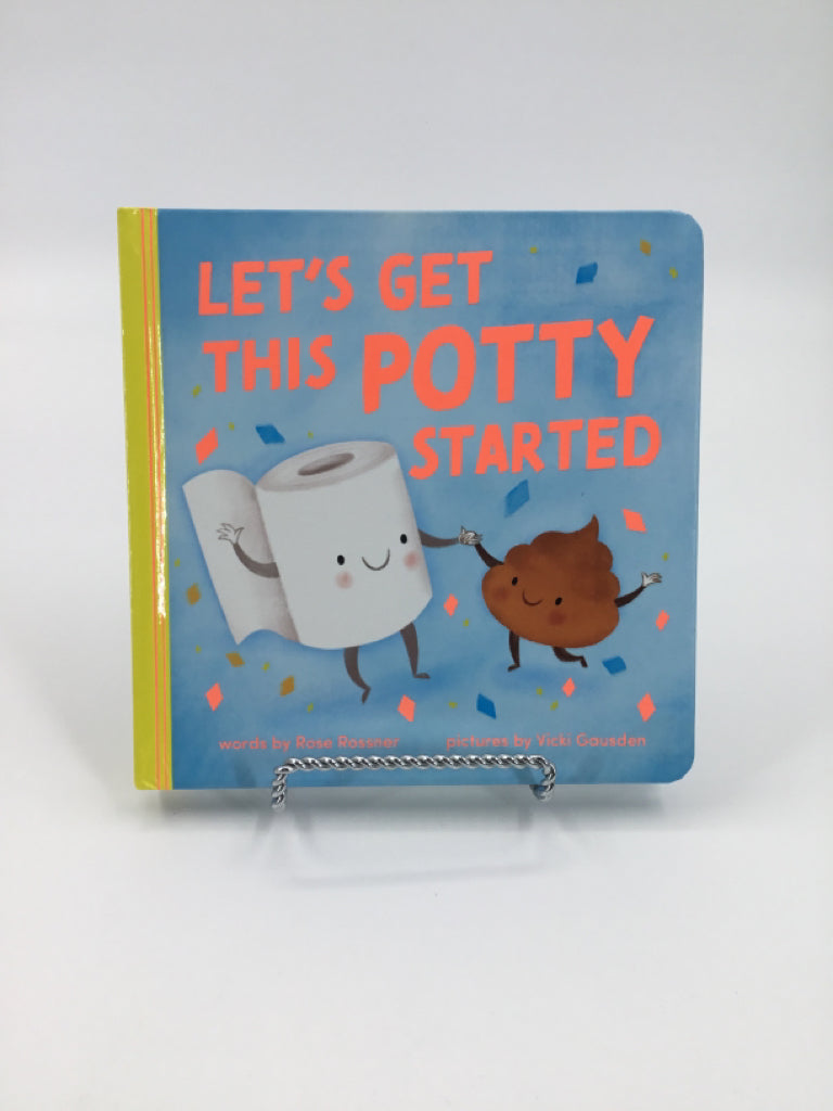 Let's Get This Potty Started Board Book