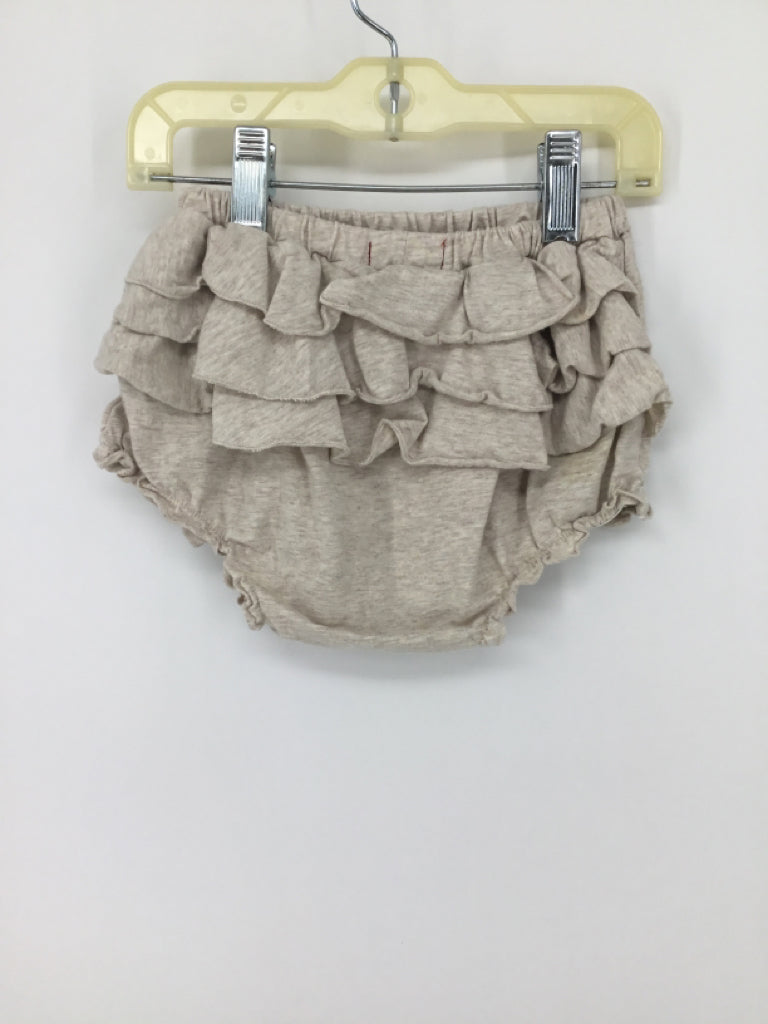 Milkbarn Child Size 6-12 Months Tan Bloomers - girls