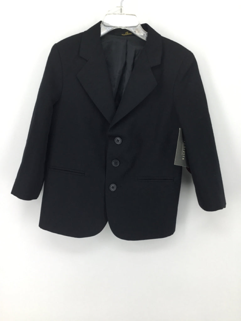 Van Heusen Child Size 5 Black Solid Blazer - boys