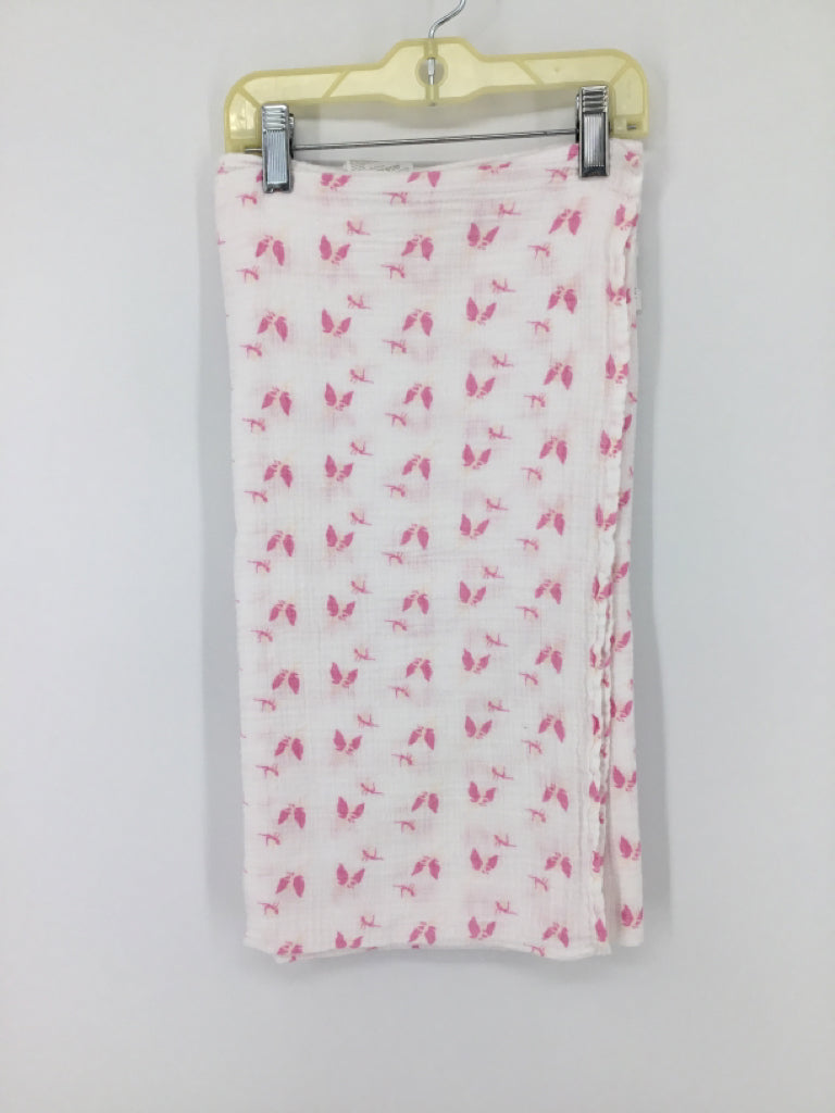 Aden & Anais Pink Print Blanket