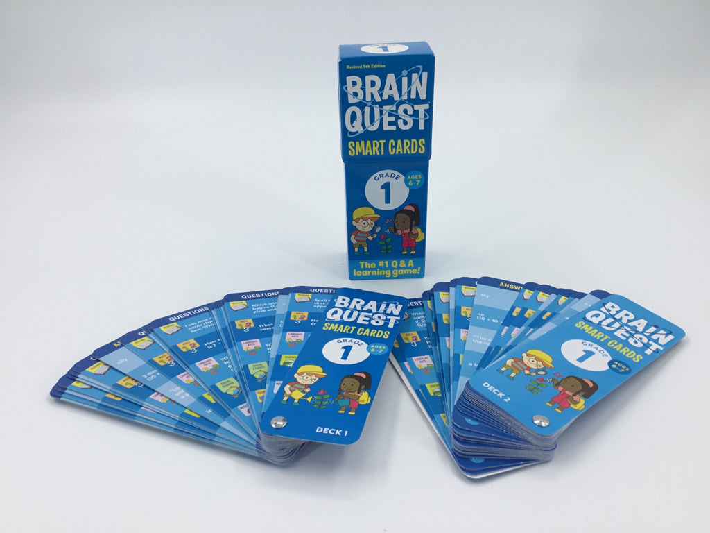 Brain Quest Smart Cards Grade 1