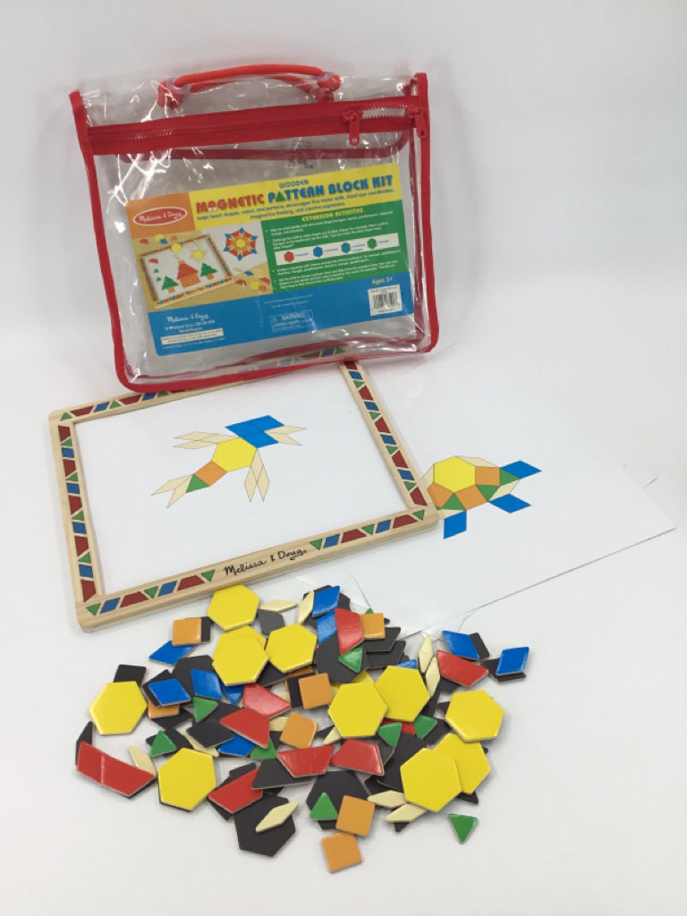 Melissa & Doug Magnetic Pattern Block Set