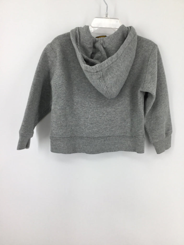 Ralph Lauren Child Size 3 Gray Solid Hoodie - boys