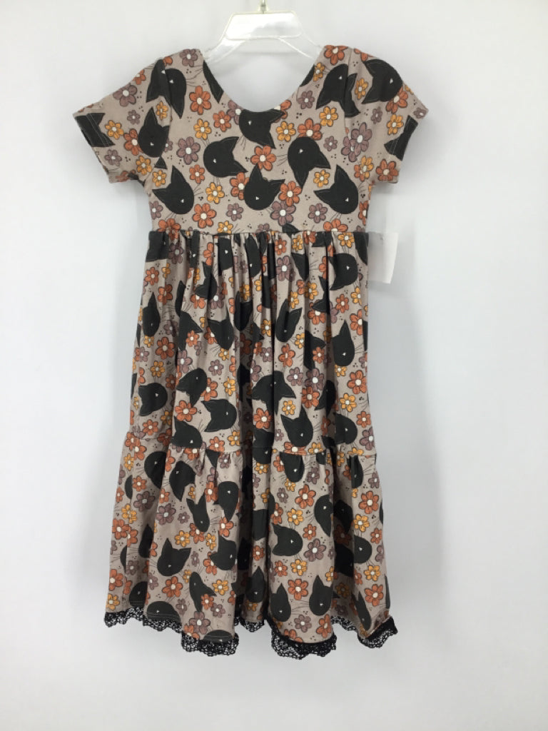 Peapod and Nate Child Size 6 Gray Halloween Dress