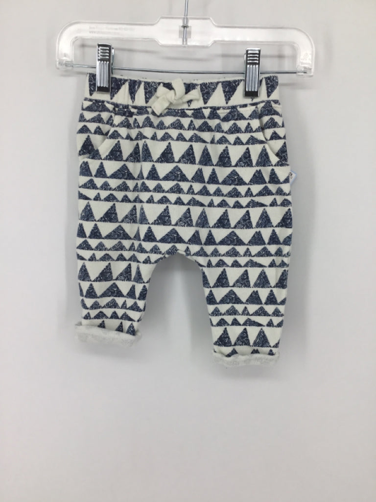 Gymboree Child Size 3-6 Months Blue Print Pants - boys