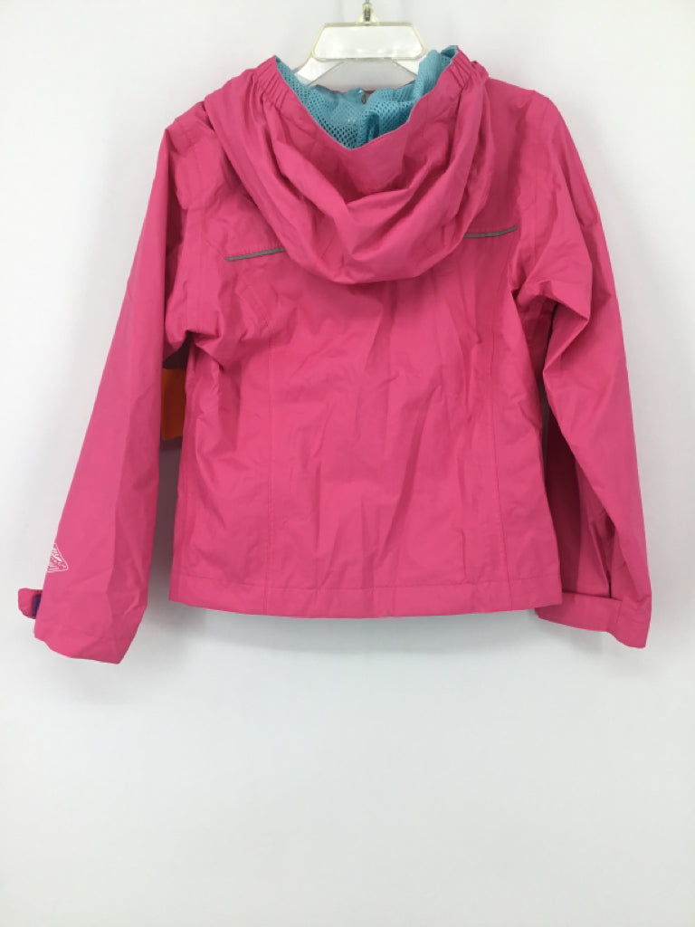 Columbia Child Size 4 Pink Raincoat - girls