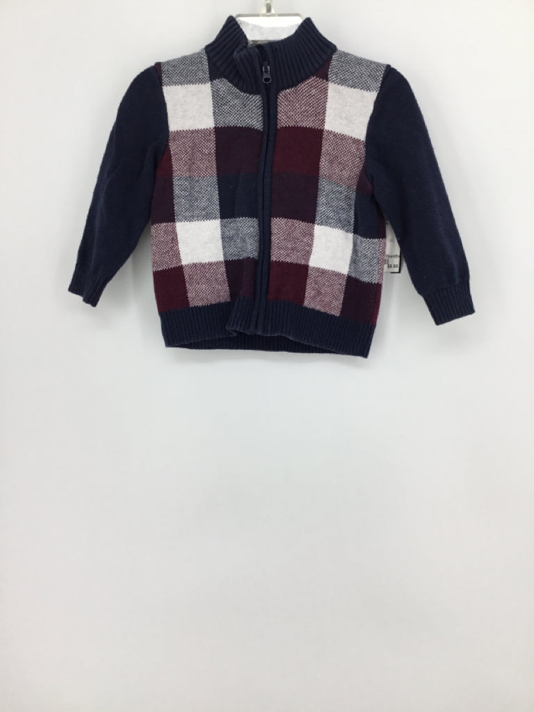 Janie and Jack Child Size 12-18 Months Navy Sweater - girls