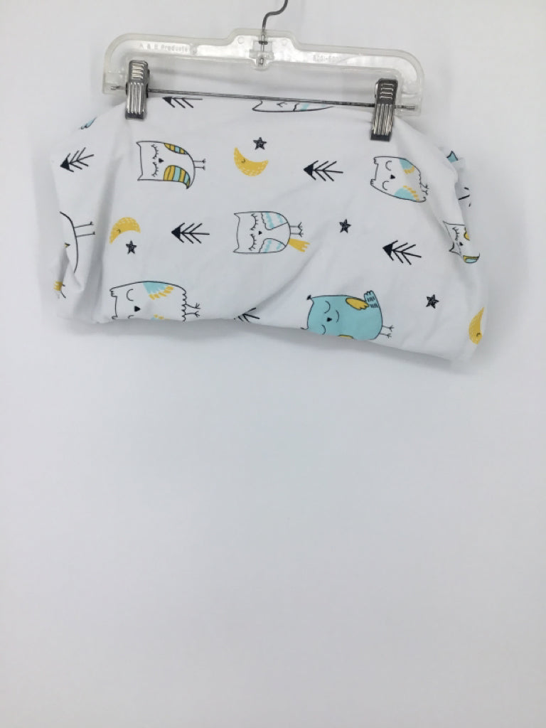 White Owl Changing Pad Cover