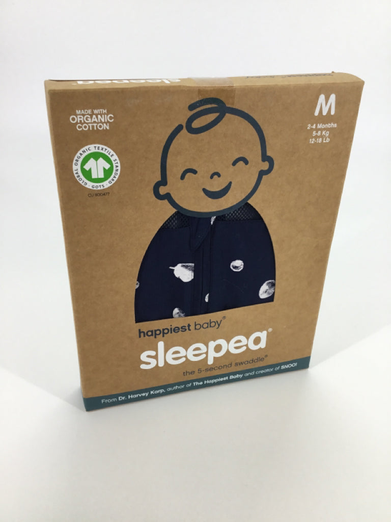Happiest Baby Sleepea Child Size M Navy Sleep Sacks & Swaddles