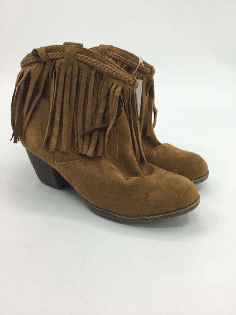 Rock & Candy Child Size 5 Youth Tan Boots