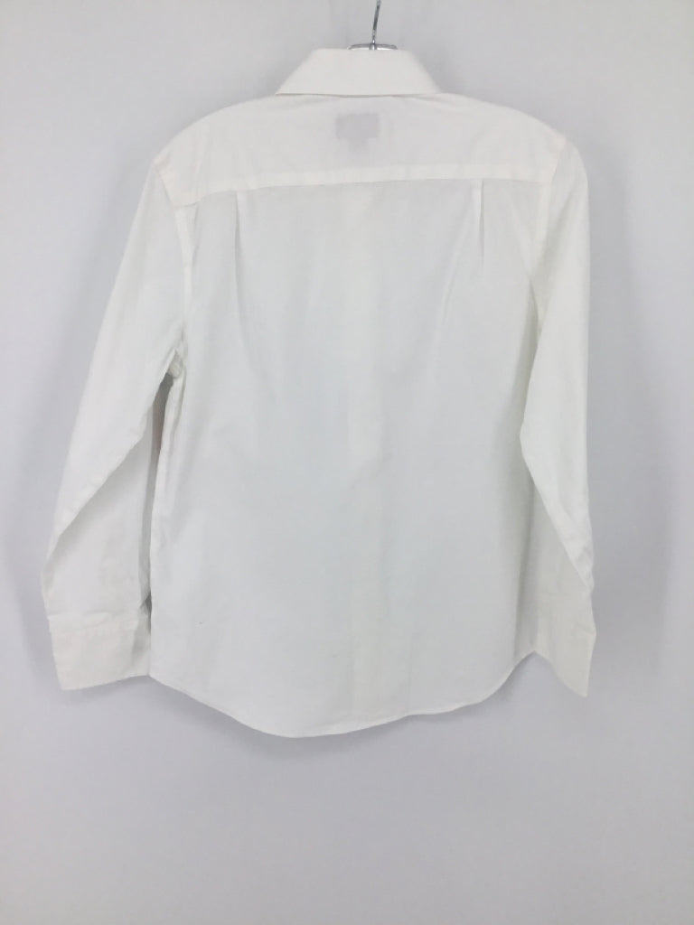 Crewcuts Child Size 10 White Solid Shirt - boys