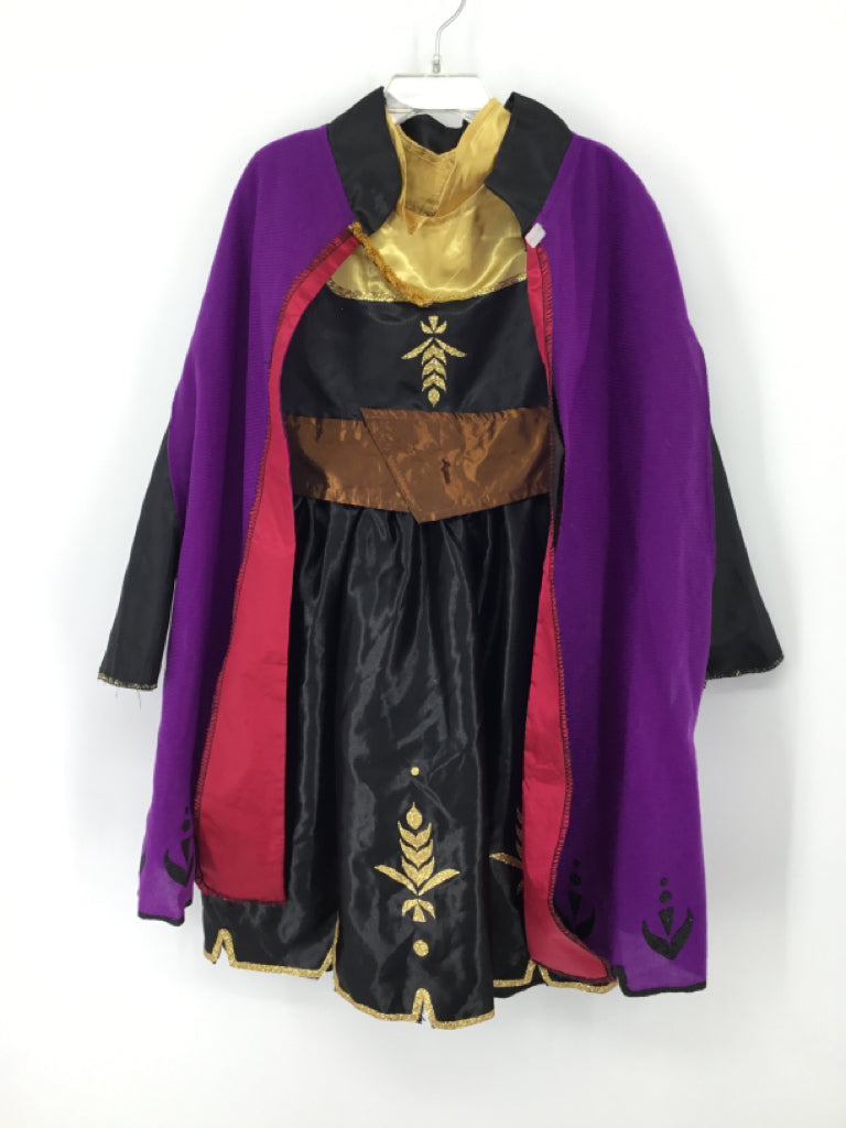 Disney Frozen Anna Child Size 4 Purple Dress-Up