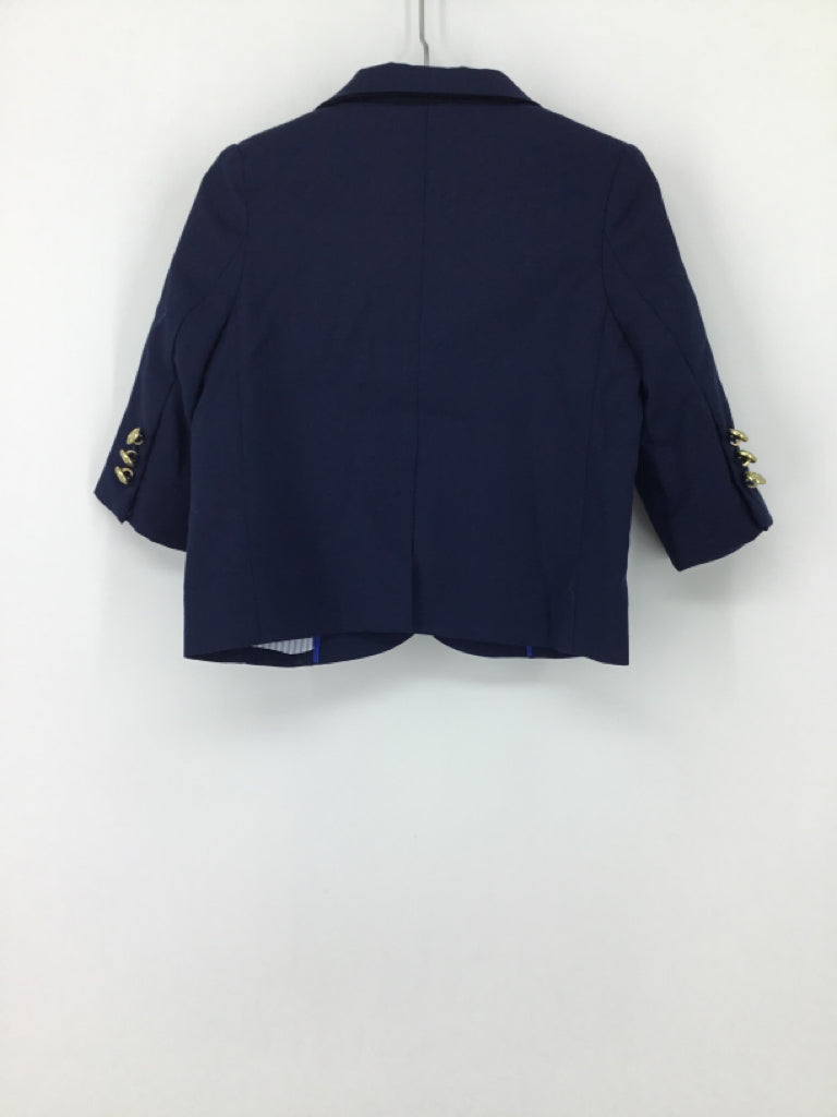 Janie and Jack Child Size 3-6 Months Navy Solid Blazer - boys