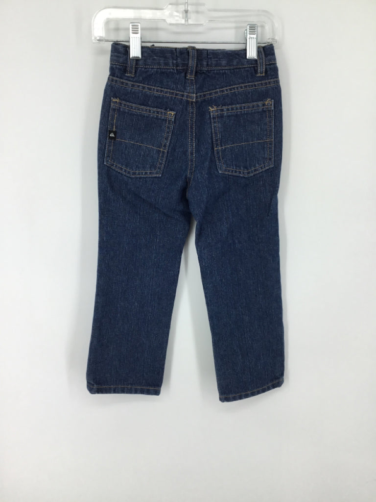 Quicksilver Child Size 3 Blue Solid Jeans - boys