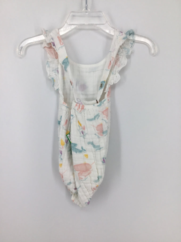Angel Dear Child Size 3-6 Months White Outfit - girls