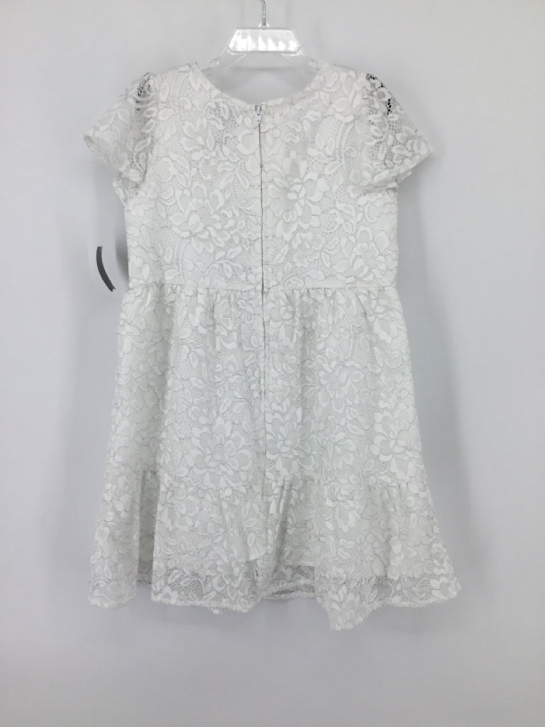 Childrens Place Child Size 7 White Dress - girls
