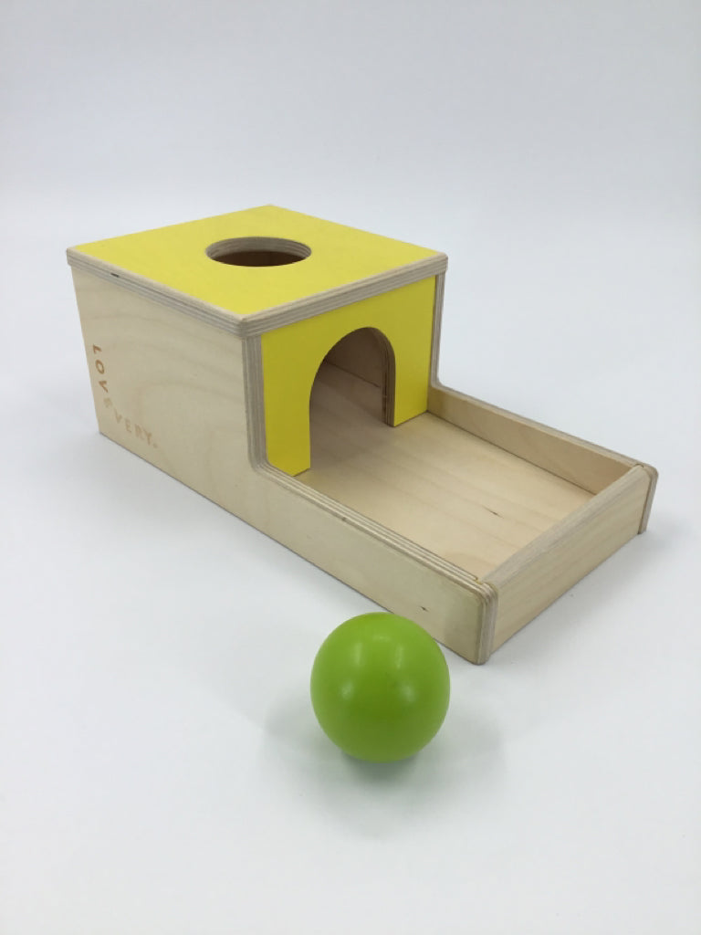 Lovevery Wooden Drop Ball Box