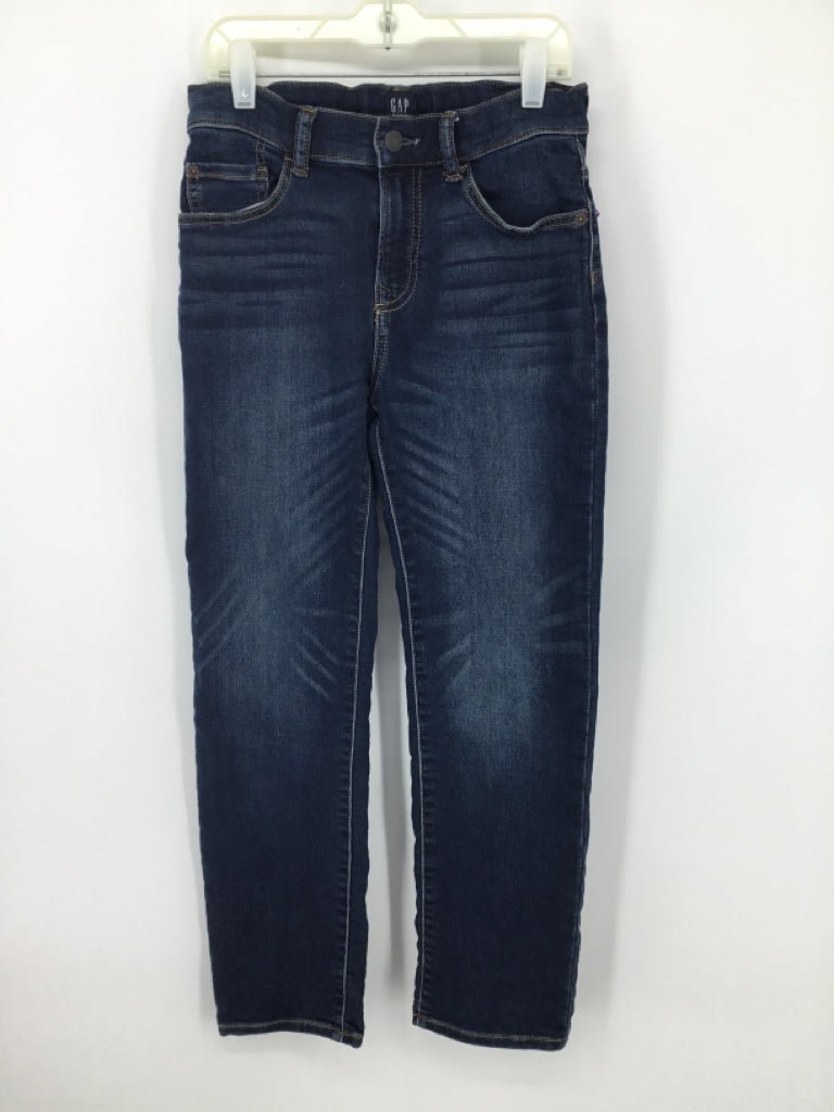 Gap Denim Child Size 12 Blue Solid Jeans - boys