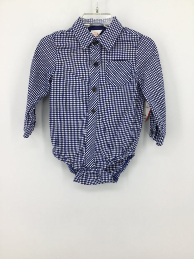 Cat & Jack Child Size 12 Months Blue Onesie
