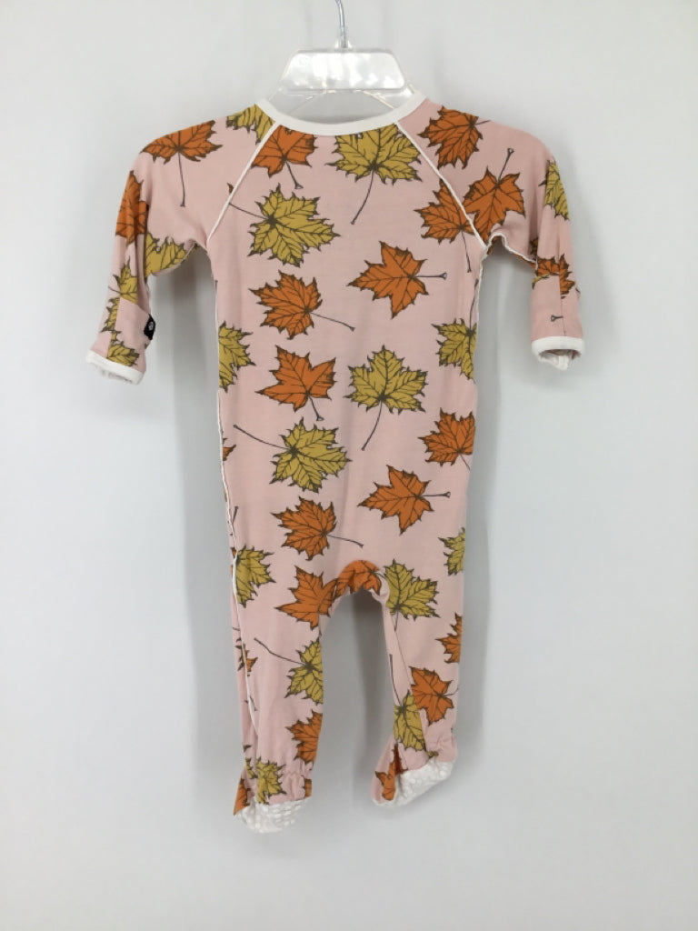 Sweet Bamboo Child Size 0-3 Months Pink Sleepers
