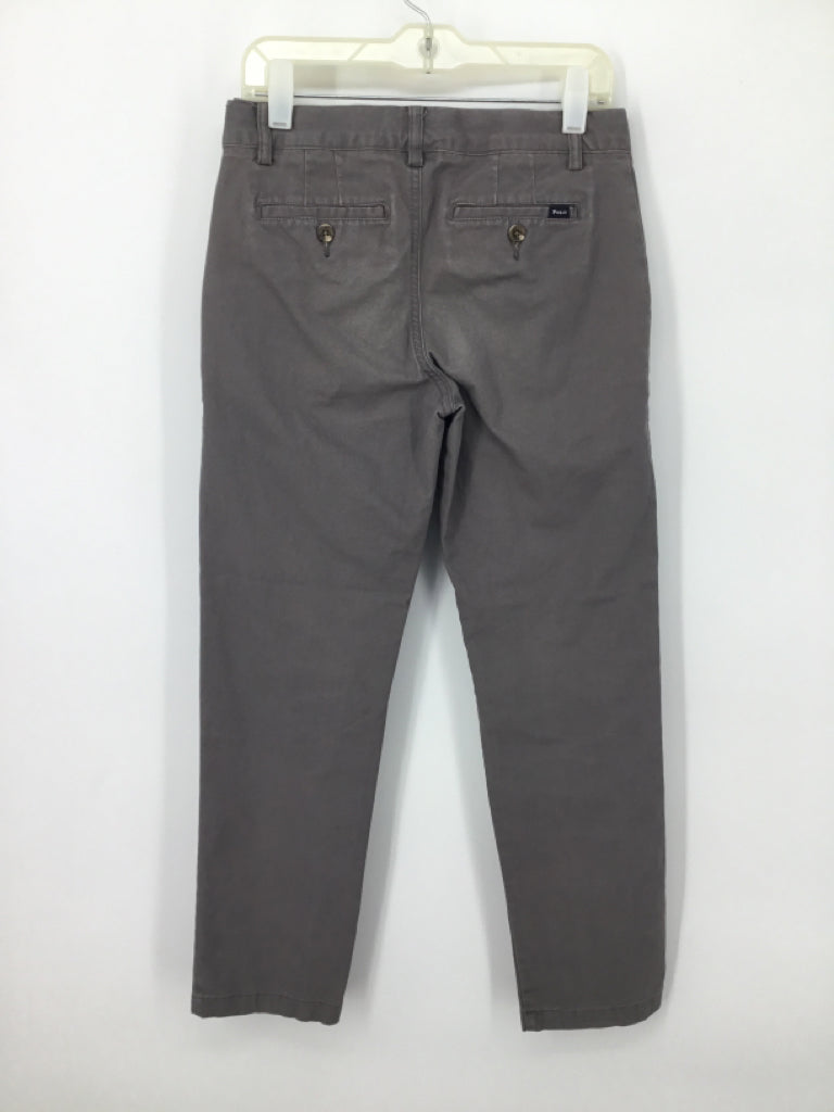Ralph Lauren Child Size 12 Gray Solid Pants - boys
