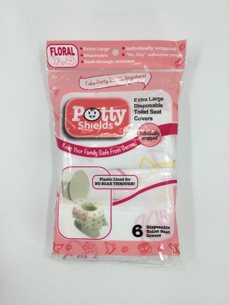 Potty Shields XL Disposable Toilet Seat Covers