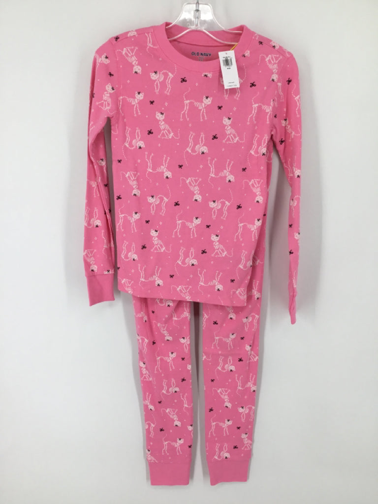 Old Navy Child Size 8 Pink Halloween Pajamas