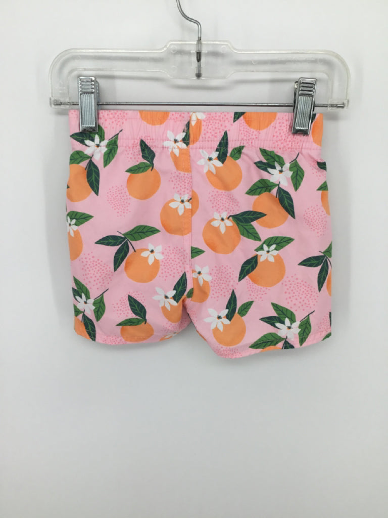 Rugged Butts Child Size 6-12 Months Pink Tropical Swimwear - boys