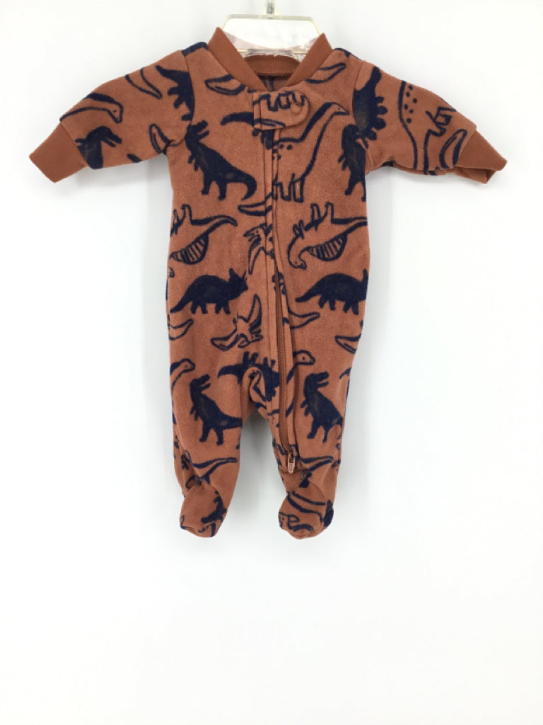 Child of Mine Child Size Preemie Brown Sleepers