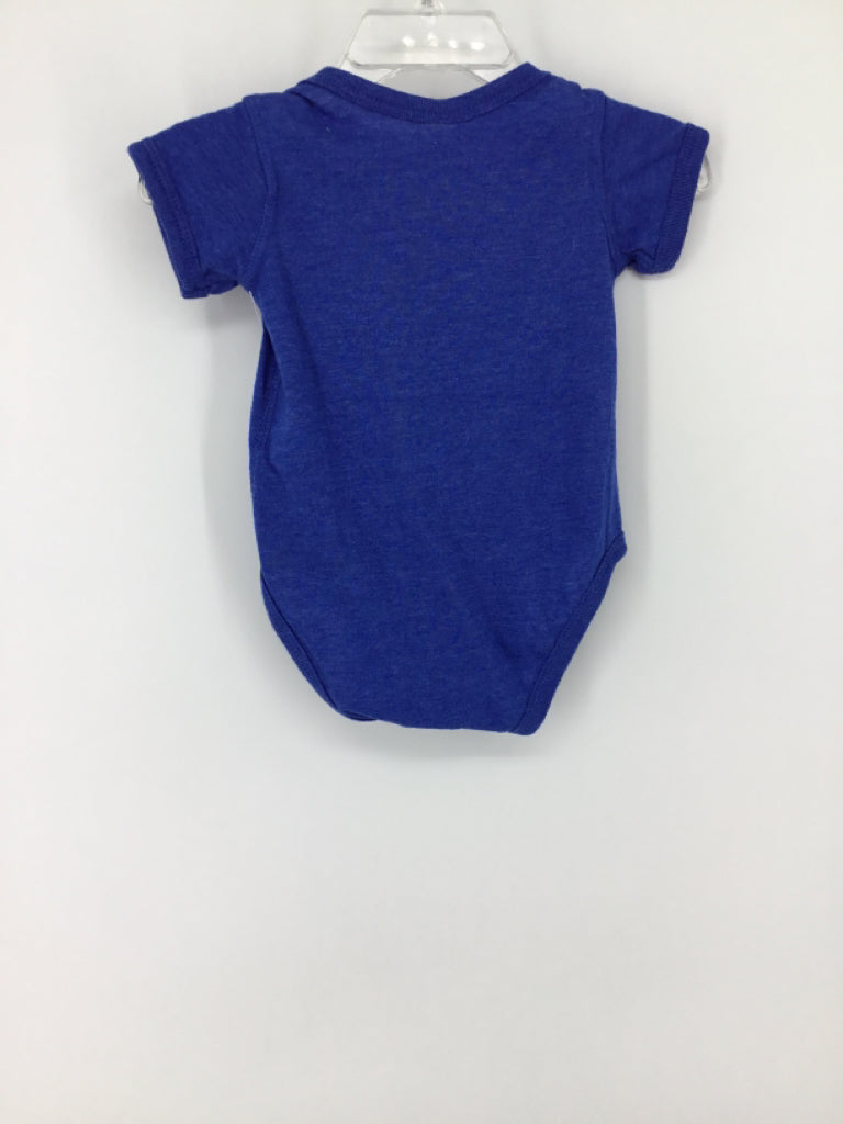 Series Siix Child Size 3-6 Months Blue Onesie