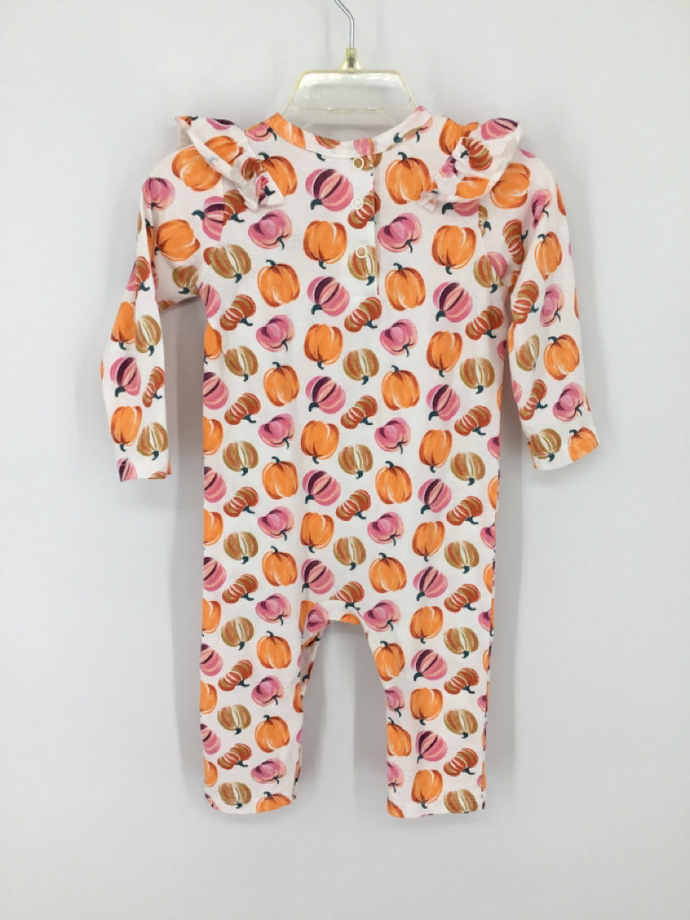 Chickpea Child Size 6-9 Months Orange Halloween Outfit