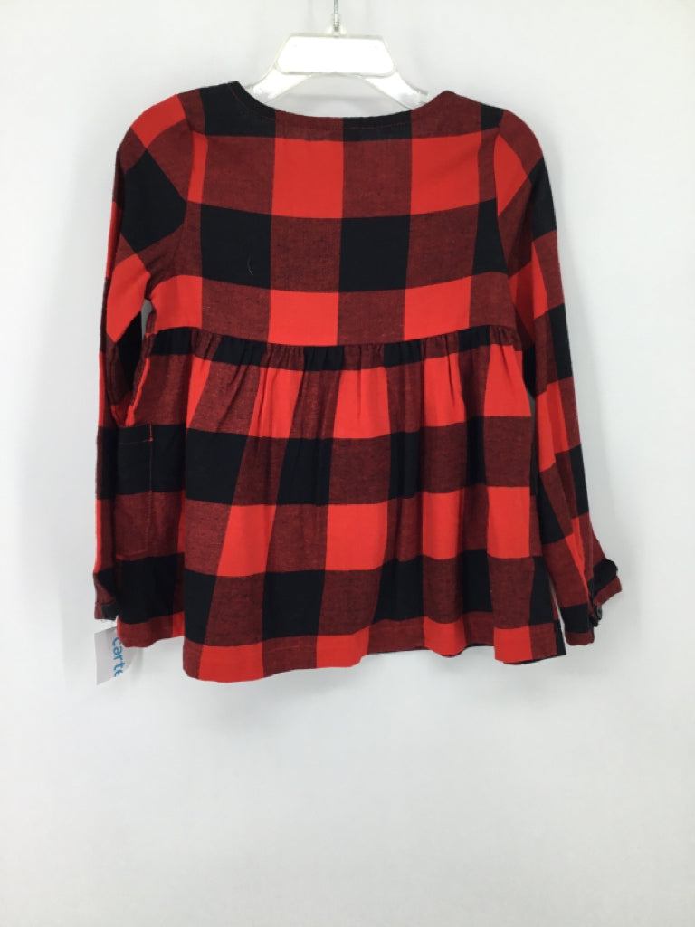 Carter's Child Size 4 Red Shirt - girls