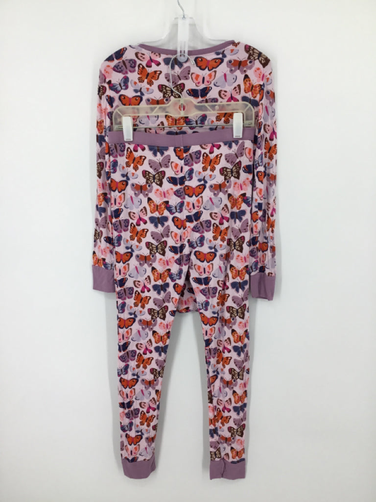 Little Sleepies Child Size 12 Purple Pajamas - girls