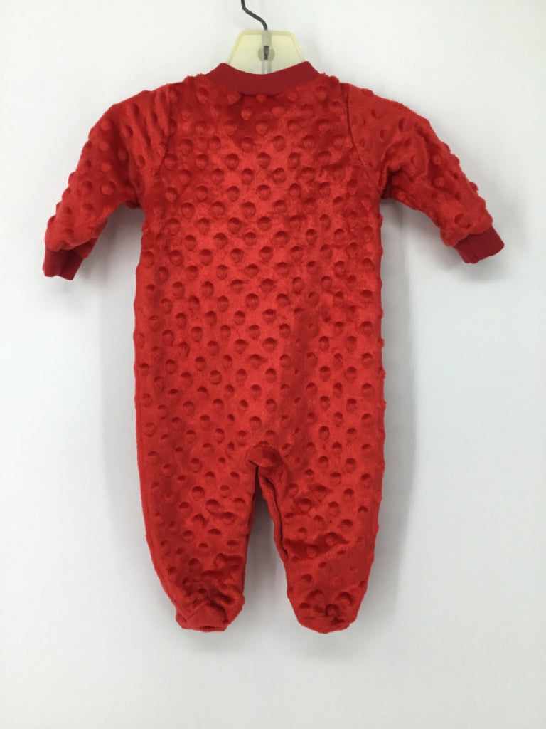 Baby Starters Child Size 3 Months Red Christmas Outfit
