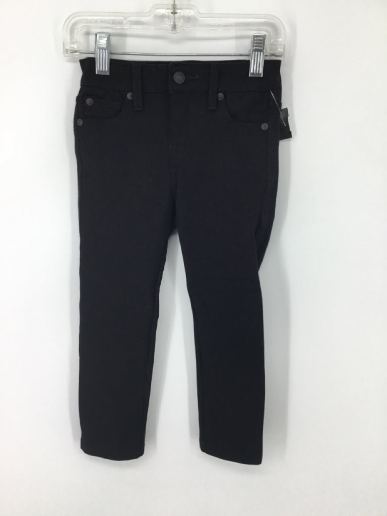7 for all Mankind Child Size 5 Black Pants - girls